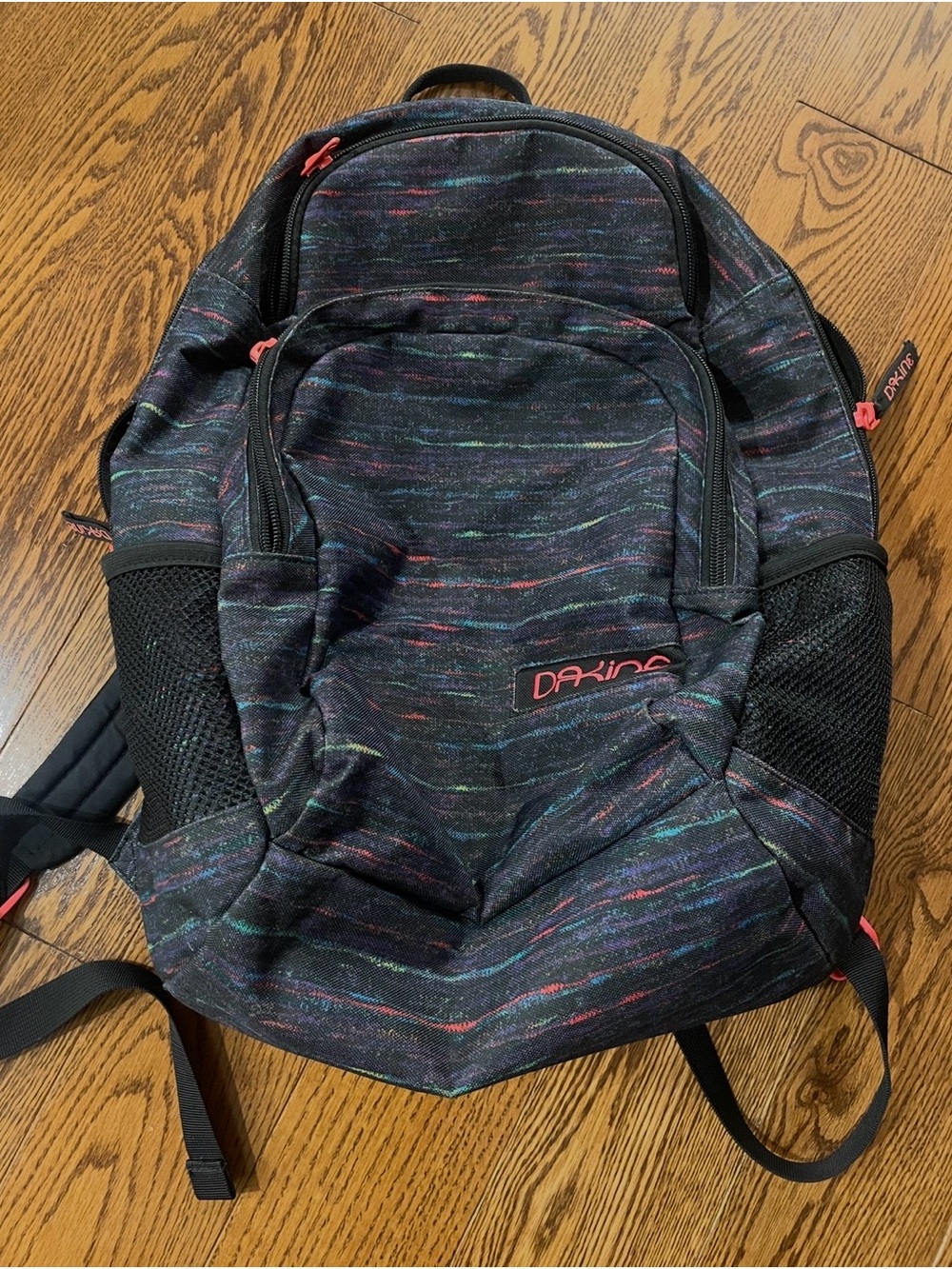Dakine Black Multicolor Backpack